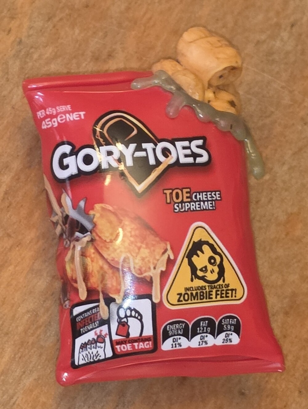 ZURU Mini Brands Mega Gross Series 1 Gory-Toes Infected Toenails Zombie Feet